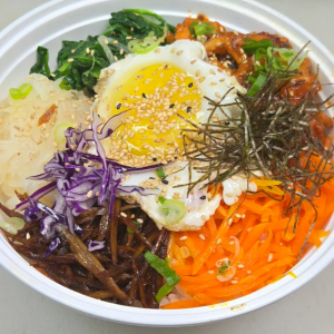 B-Bob (Bibimbap) with Egg & Miso