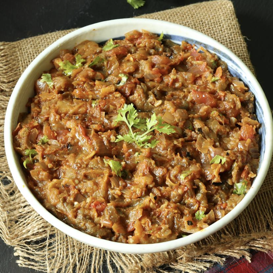 Eggplant (Roasted - Baingan Ka Bharta)