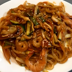 Stir-Fried Jjambbong