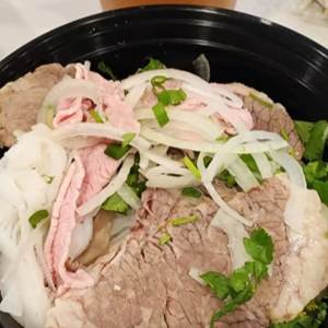 P6. Pho Well-Done Brisket, Flank, Fat Brisket & Tendon