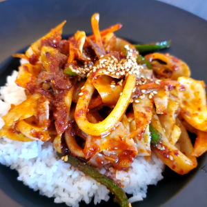 Ojingeo Deopbab (Squid) 오징어덮밥