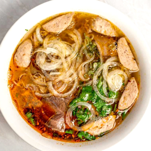 22. Spicy Beef & Pork Ball Noodle Soup / Bun Bo Hue