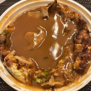 Egg in Oriental Style