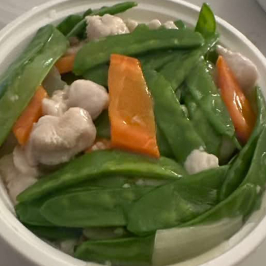 Chicken with Snow Peas