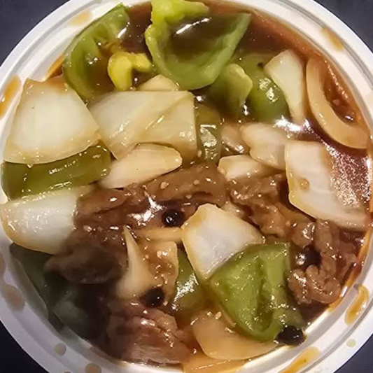 Beef with Green Peppers