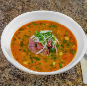 Rare Beef Satay Sauce Rice Noodle Soup / Hủ Tiếu B&ograve; Satay