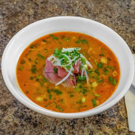 Rare Beef Satay Sauce Rice Noodle Soup / Hủ Tiếu B&ograve; Satay