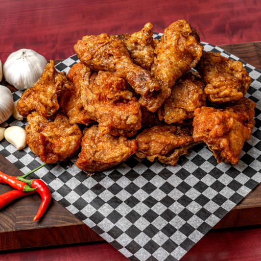 Fried Chicken wth Sweet Soy Sauce 간장