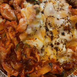 Cheese Grilled Plate Pork