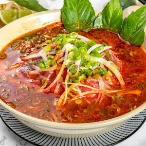 Spicy Satay Noodle Soup (Phở Sa Tế Spicy) (沙嗲湯粉類)