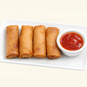 Vegetable Spring Rolls (4 pcs)