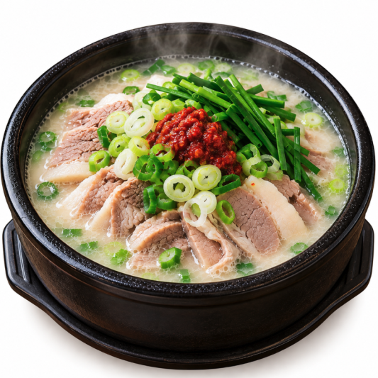 11. Pork Meat Soup 돼지국밥