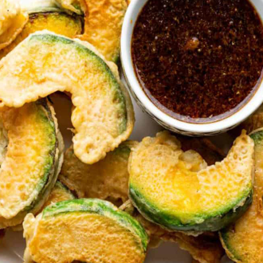 A6. Fried Pumpkin with House Sauce