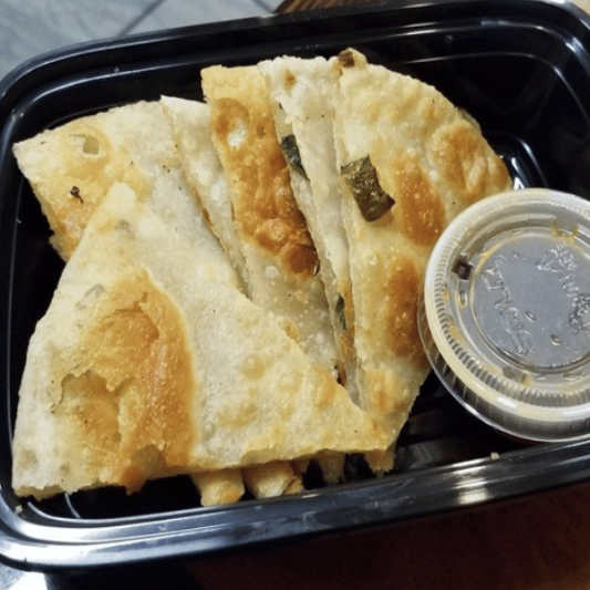 A2. Fried Green Onion Bread