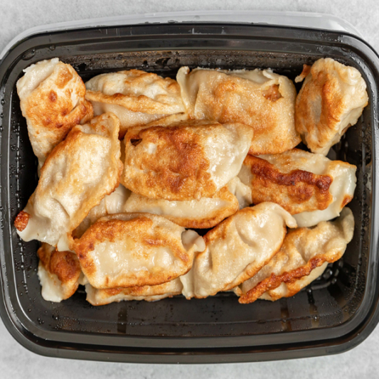 D5. Shrimp and Chicken Pot Stickers (12 pcs)