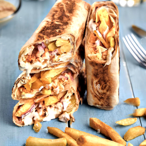 Lebabese Chicken Shawarma Wrap