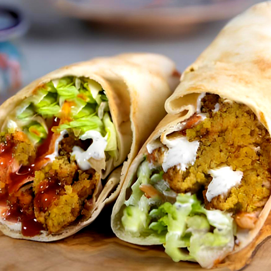 Barak's Falafel Wrap