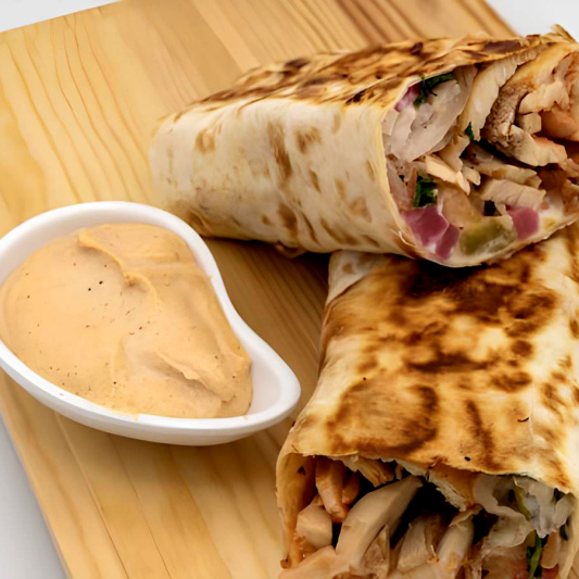 Barak's Chicken Shawarma Wrap