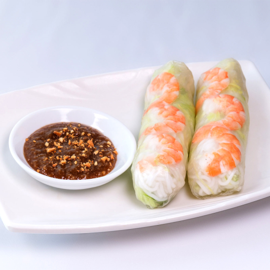 A. Shrimp and Pork Salad Roll (2 pcs) / Goi Cuon