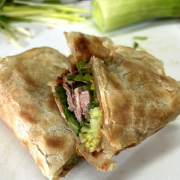 1. Beef Tongue Pancake Roll