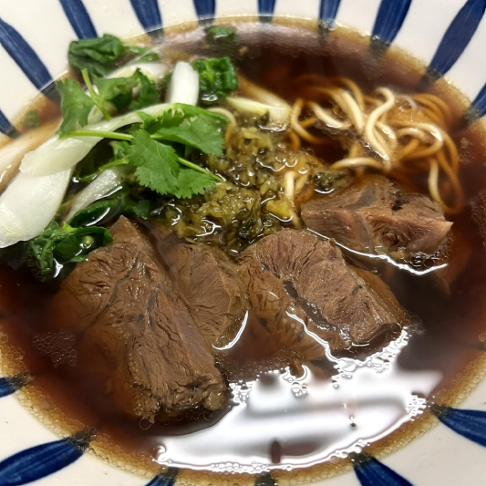 10. Taiwanese Beef Noodles in Soup