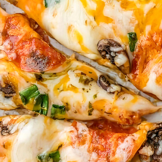 Pepperoni Mushroom Pizza