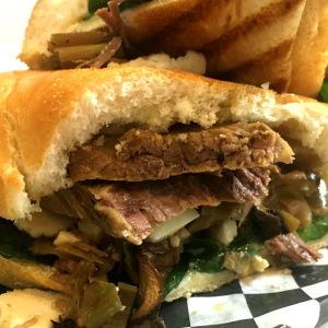 Braised Brisket Sandwich