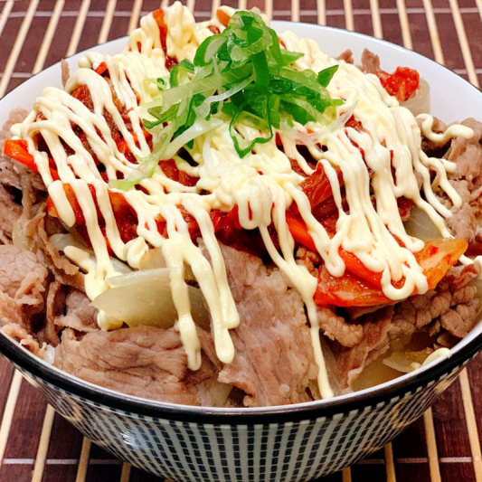 Kimchi Mayo Gyudon
