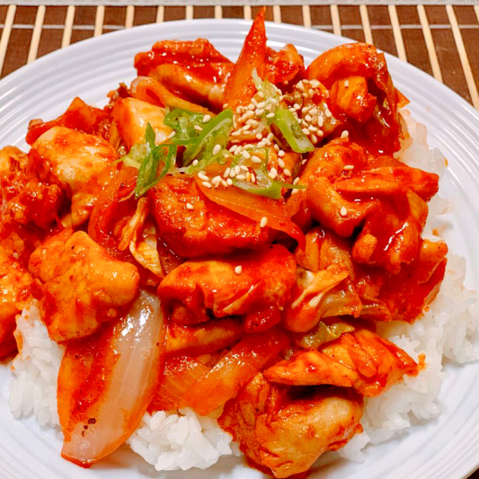 Extra Spicy Dakgalbi