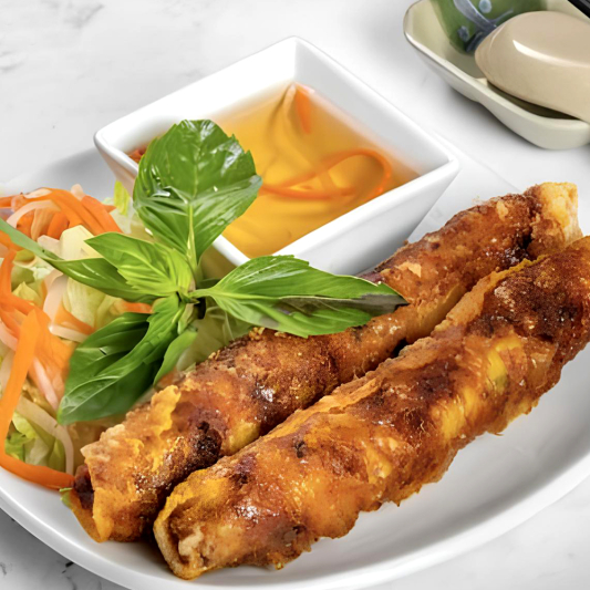 1. Vietnamese Spring Roll (2 pcs) / Chả Gi&ograve;