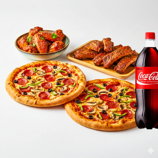 Family Feast with Wings