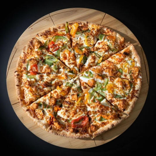 Franks Red Hot Chicken Pizza