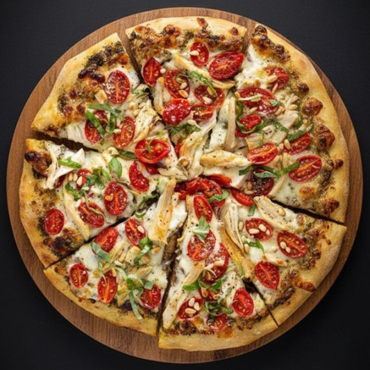 Pesto Chicken Pizza