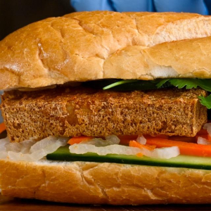 Fried Tofu Banh Mi