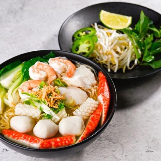 Egg Noodle Seafood