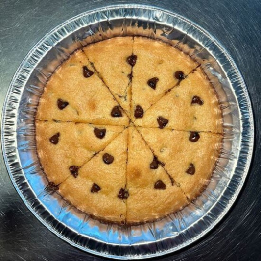 Chocolate Chip Cookie Pizza