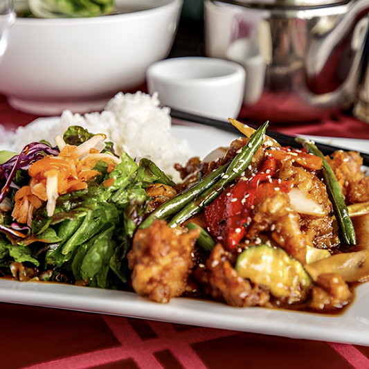 Poulet g&eacute;n&eacute;ral tao / General Tao Chicken