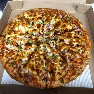 Indian Style Veggie Pizza