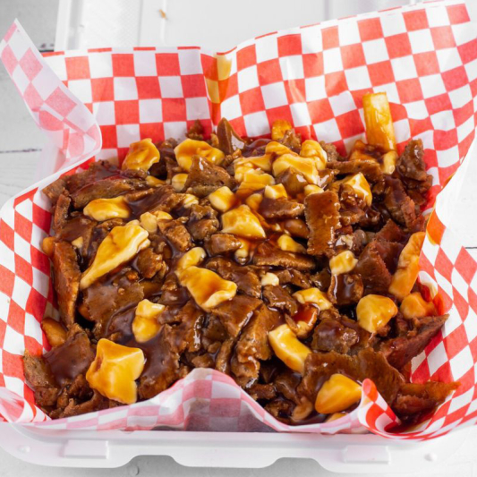 Beef Donair Poutine