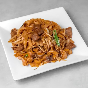 Nouilles de riz frites au b&oelig;uf / Beef Fried Rice Noodles