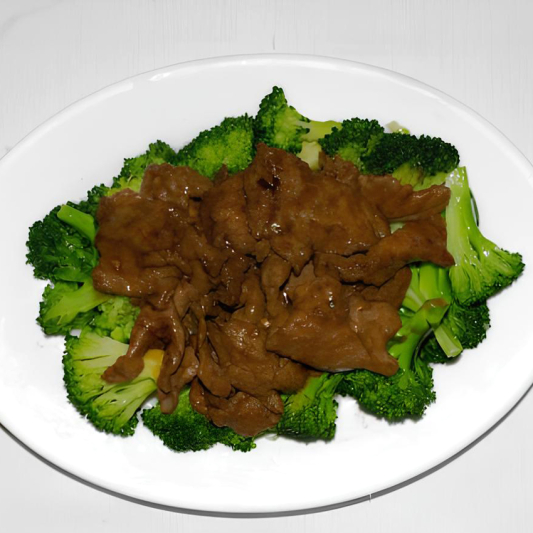 B&oelig;uf au brocoli canadien / Beef with Canadian Broccoli
