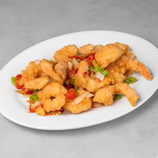 Crevettes au sel et poivre / Salt and Pepper Shrimps 