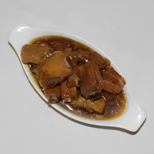 C&ocirc;tes lev&eacute;es &agrave; l'ail / Honey Garlic Spareribs