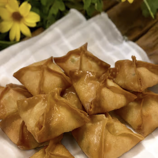Crab Rangoon - Ho&agrave;nh Th&aacute;nh Pho Mai Cua