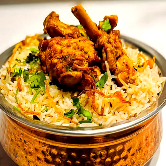 Spicy Chicken Pulao (Bone)