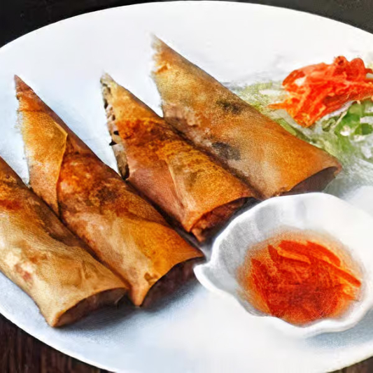 1. Spring Rolls (4 pcs)