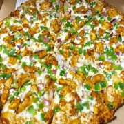 Butter Chicken Pizza