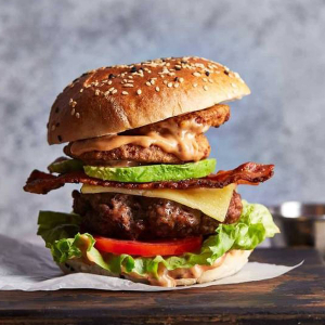 Onion Ring Burger