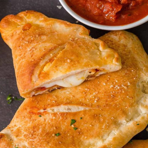 Desi Style Chicken Calzone