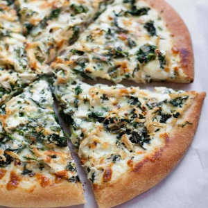 Spinach and Feta Pizza